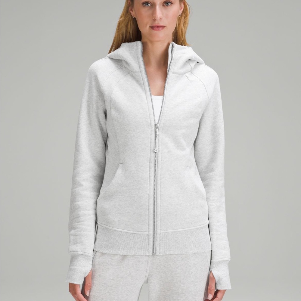 Lululemon Grey Scuba Fullzip